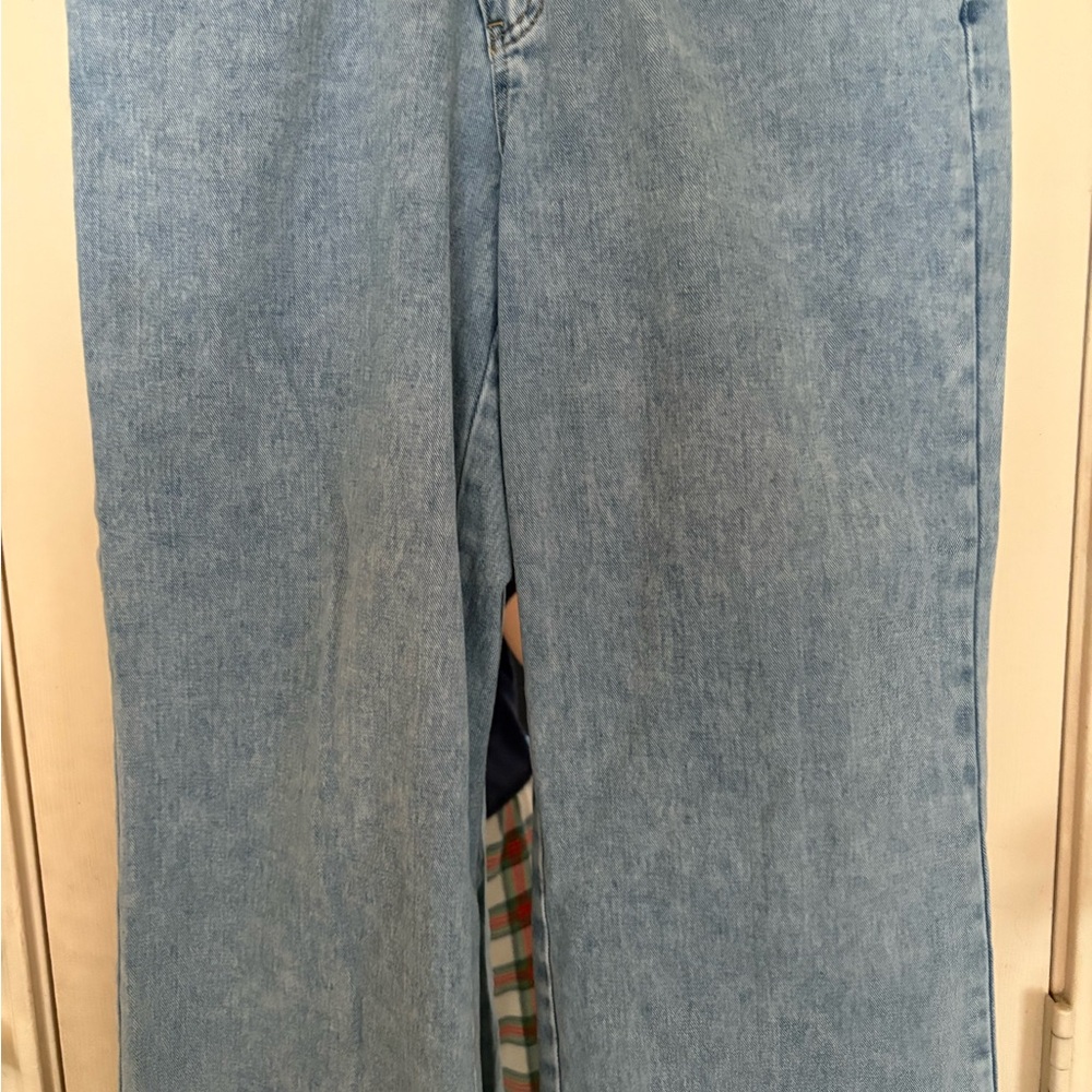 SHEIN Light Blue Denim Jeans
